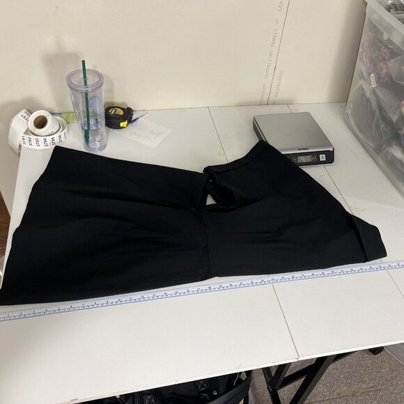 Urban Revivo NWT Black Dress Womens Size L Cut-Out Cotton Preppy - Picture 11 of 12